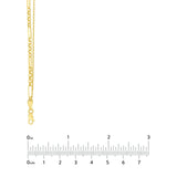 14K Gold Circle Duet Layered Diamond Necklace