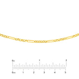 14K Gold Rolo Paper Clip Choker