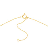14K Gold Guitar Pendant Necklace