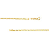 14K Gold Diamond Trio Ring Necklace
