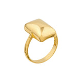 14K Gold Rectangular Ring
