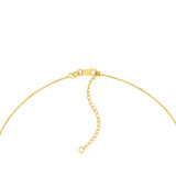 14K Gold Alternating Bead Pendant Necklace