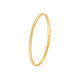 14K Gold Hexagonal Flexible Bangle