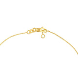 14K Gold Puffy Heart Chain Bracelet