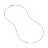 14K Gold Designer Rolo Chain