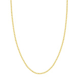 14K Gold Designer Rolo Chain