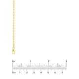 14K Gold Designer Rolo Chain