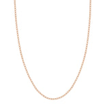 14K Gold Designer Rolo Chain