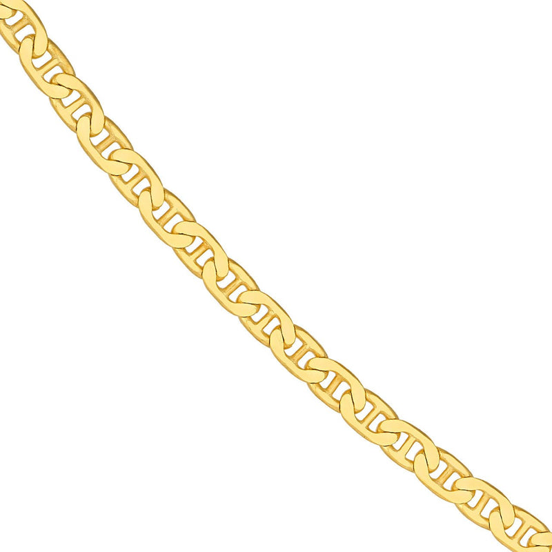 14K Gold 1.85MM Mariner Chain Necklace