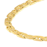 14K Gold 1.85MM Mariner Chain Bracelet