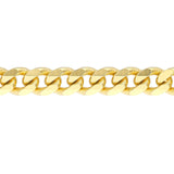 14K Gold 4.20MM Curb Chain Bracelet
