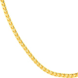 14K Yellow Gold 3MM Franco Chain