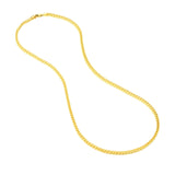 14K Yellow Gold 3MM Franco Chain