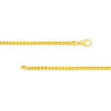 14K Yellow Gold 3MM Franco Chain