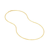 14K Gold 1.85MM Mirror Popcorn Chain