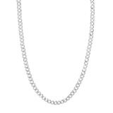 14K Gold 7MM Flat Open Cuban Chain