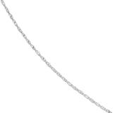 14K Two Tone Gold 1.35MM Dorica Chain Necklace