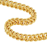 14K Gold 4MM Hollow Figaro Chain Bracelet