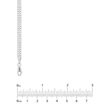 14K Gold Diamond Cut Curb Bismarck Chain Necklace