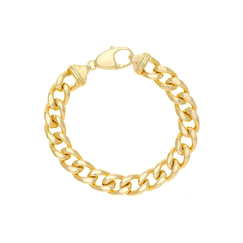 14K Gold 12.55MM Miami Cuban Chain Bracelet