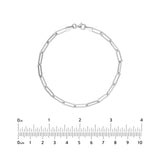 14K Gold 3.80MM Paper Clip Bracelet