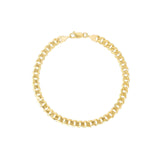 14K Gold 5.7MM Miami Cuban Chain Bracelet