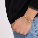 14K Gold 5.7MM Miami Cuban Chain Bracelet