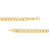 14K Gold 5.7MM Miami Cuban Chain Bracelet
