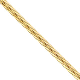 14K Gold Snake Anklet