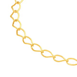 14K Gold 2.50MM Piatto Chain Bracelet
