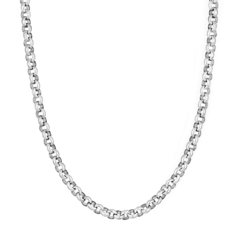 Sterling Silver 6.50MM Rolo Chain