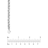 Sterling Silver 6.50MM Rolo Chain