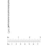 Sterling Silver 4.20MM Rolo Chain Necklace