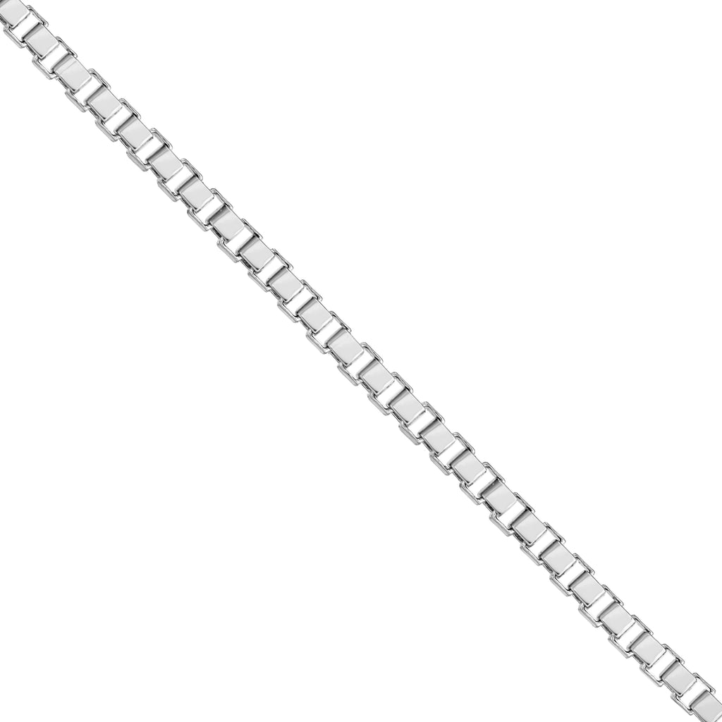 Mini Box Chain Sterling Silver Mini Box Chain – David's House of Diamonds