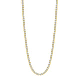 14K Gold Lab Grown Diamond Tennis Necklace