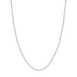 14K Gold 3MM Diamond Cut Rope Chain