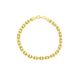 14K Gold Mini XO Bracelet