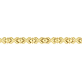14K Gold Mini XO Bracelet