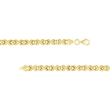 14K Gold Mini XO Bracelet