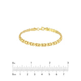 14K Gold Mini XO Bracelet
