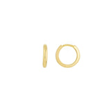 14K Gold Small Huggie Earrings