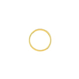 14K Gold 5 Round Spaced Thin Diamond Band