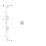 14K Gold Cushion Pebble Stud Earrings