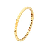14K Gold Fluted Bangle