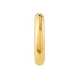 14K Gold 6MM Polished Hoop Earrings