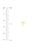 14K Gold Dolphin Stud Earrings