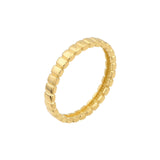 14K Gold Thin Tag Band