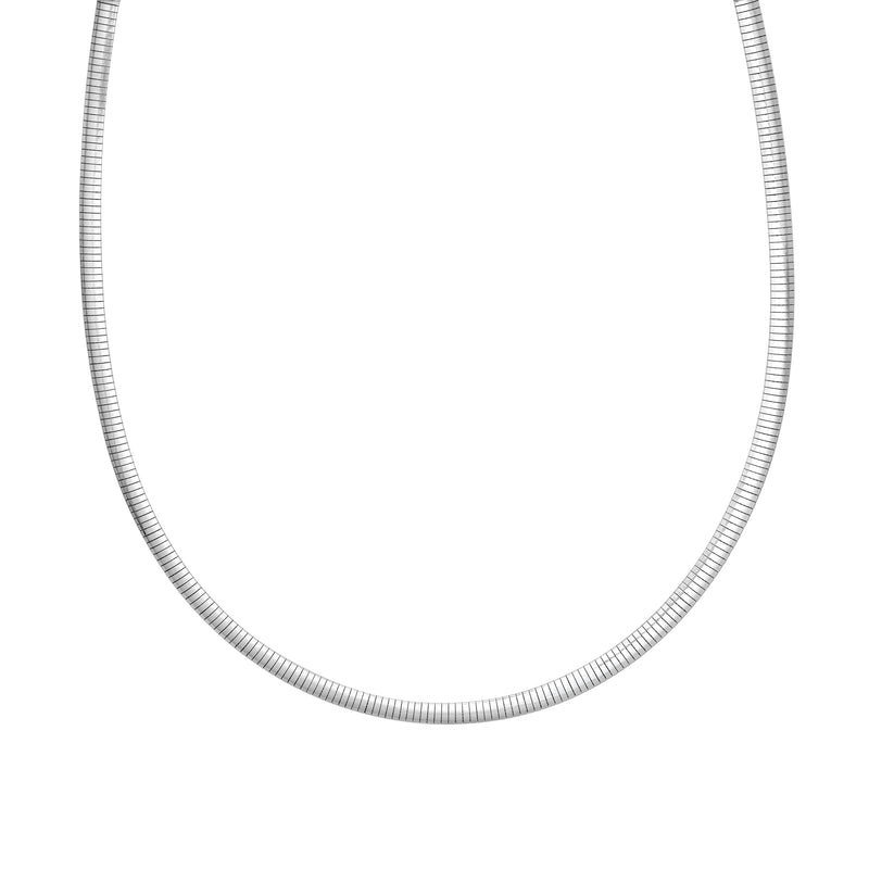 Sterling Silver 5.90MM Omega Chain