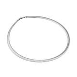 Sterling Silver 5.90MM Omega Chain