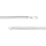 Sterling Silver 5.90MM Omega Chain